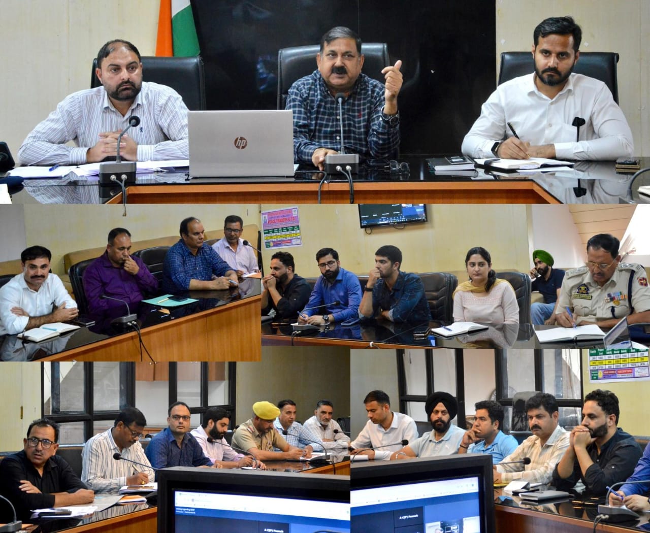 Sdrf DC Poonch reviews disaster preparedness of SDRF, other stakeholders ...