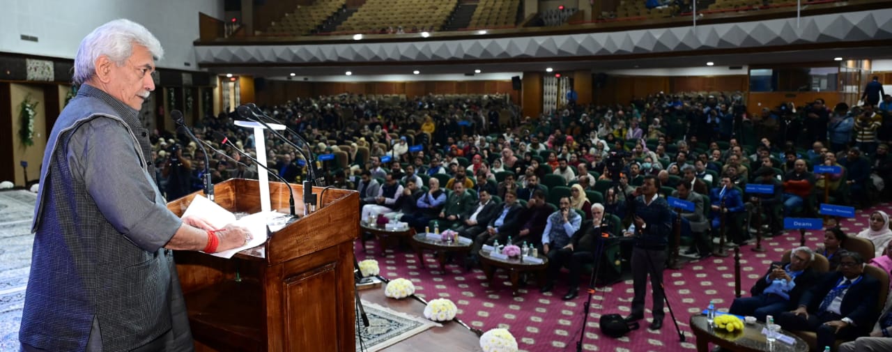 Masoom Raza Rizvi Lieutenant Governor delivers keynote address at an International ...
