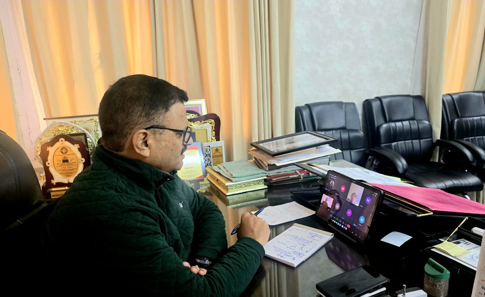 Javed Rajar R Javed Rana reviews ongoing works of Mendhar; stresses quality and ...